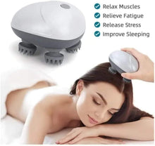 Load image into Gallery viewer, Portable Head Massager for Hair Growth Deep Clean and Stress Relax
