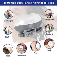 Load image into Gallery viewer, Portable Head Massager for Hair Growth Deep Clean and Stress Relax
